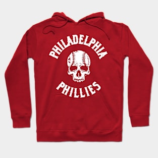 Phillies Skull Hoodie